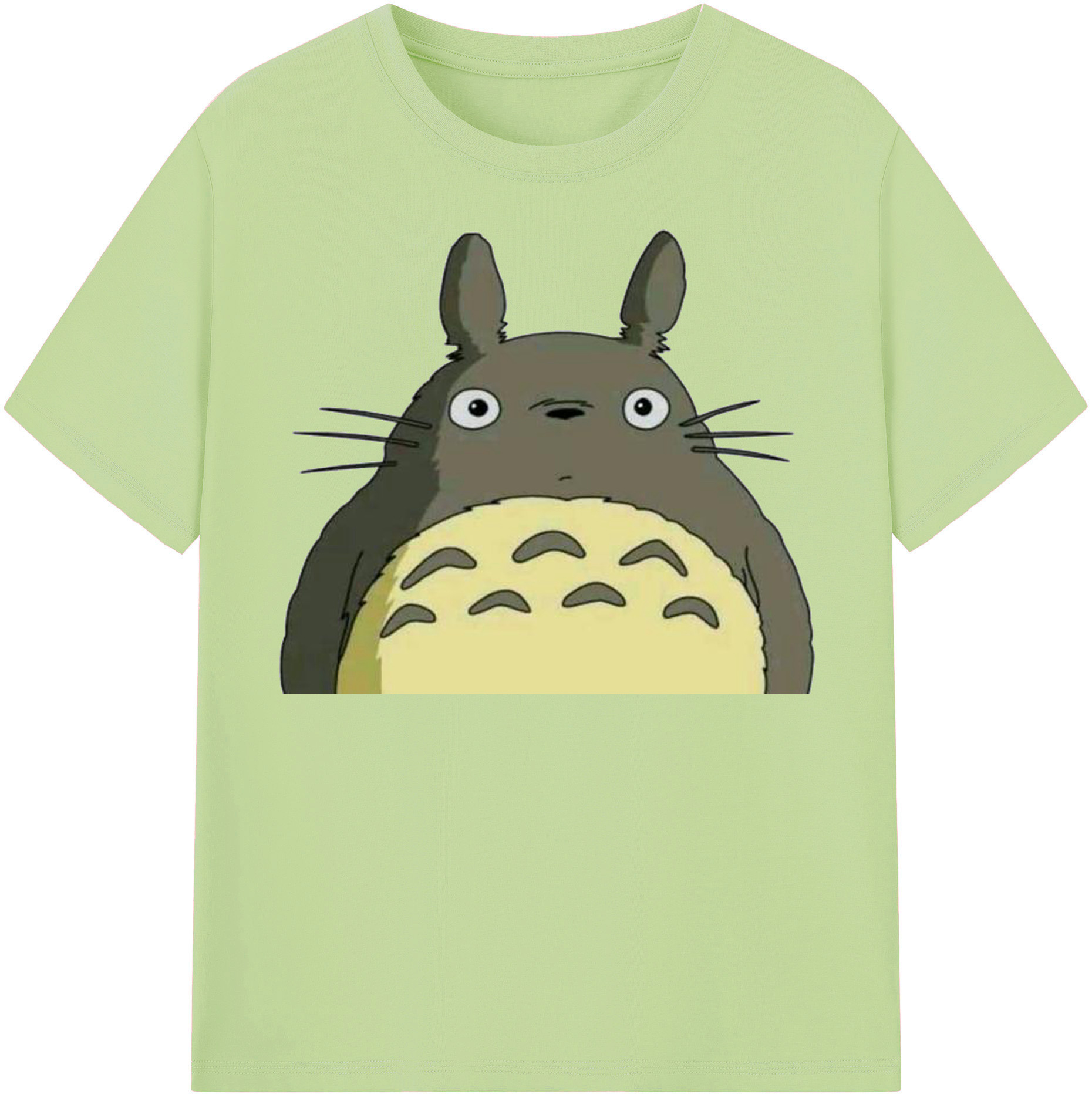 （画像用） となりのトトロ 草壁メイ 草壁サツキ My Neighbor Totoro Satsuki Kusakabe Mei Kusakabe 綿100％半袖Tシャツ（フロントプリント）